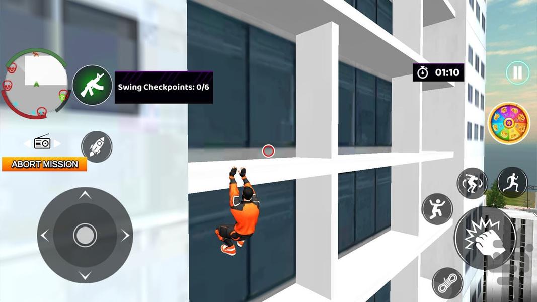 بازی مرد عنکبوتی - Gameplay image of android game
