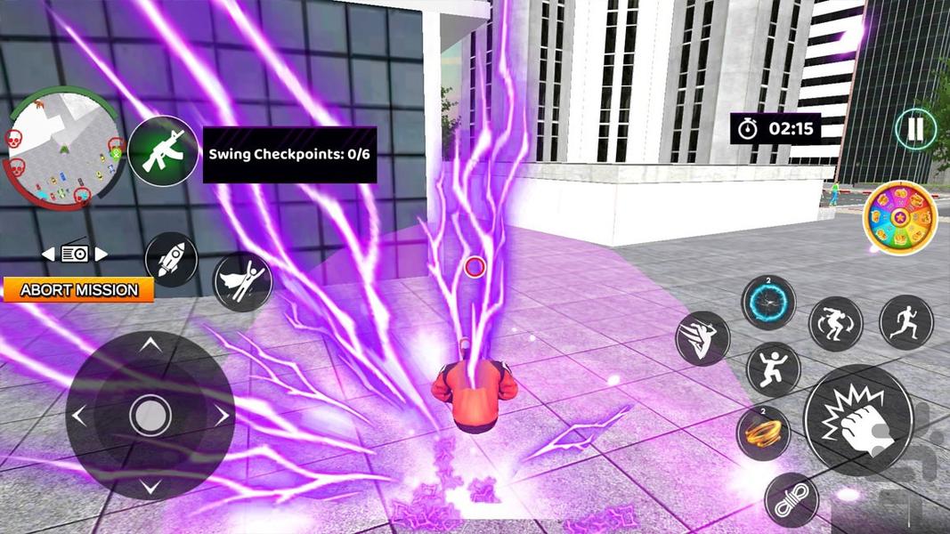 بازی مرد عنکبوتی - Gameplay image of android game