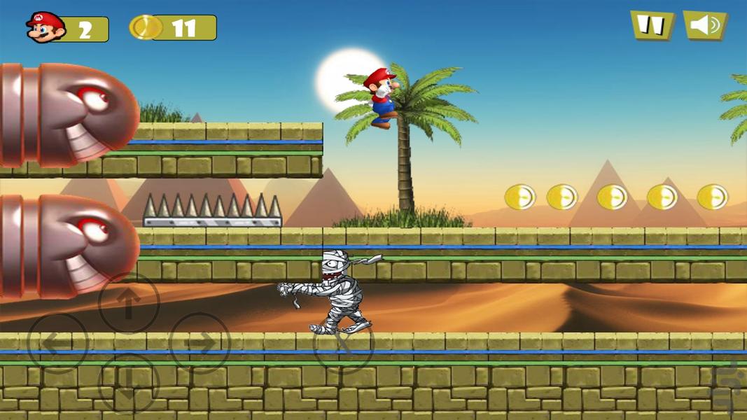 بازی قارچ خور 2 - Gameplay image of android game