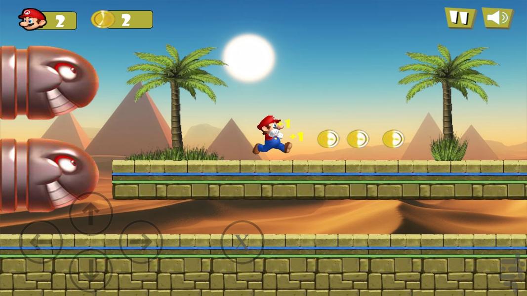 بازی قارچ خور 2 - Gameplay image of android game