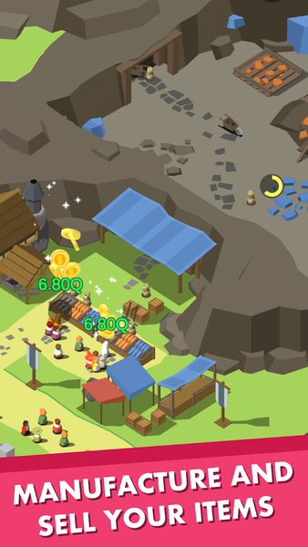 Idle Medieval Town - Tycoon - عکس بازی موبایلی اندروید