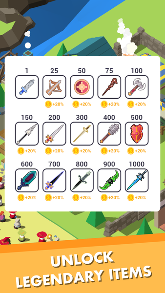 Idle Medieval Town - Tycoon - عکس بازی موبایلی اندروید