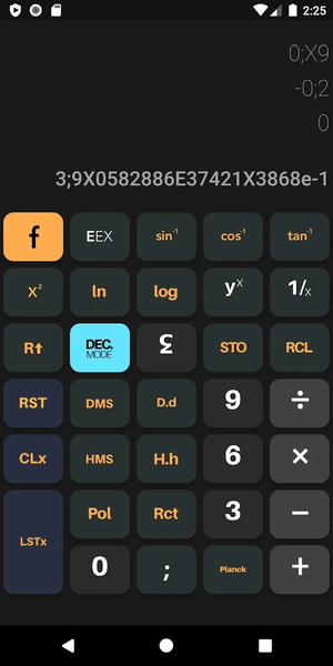 Dozenal RPN Calculator - عکس برنامه موبایلی اندروید