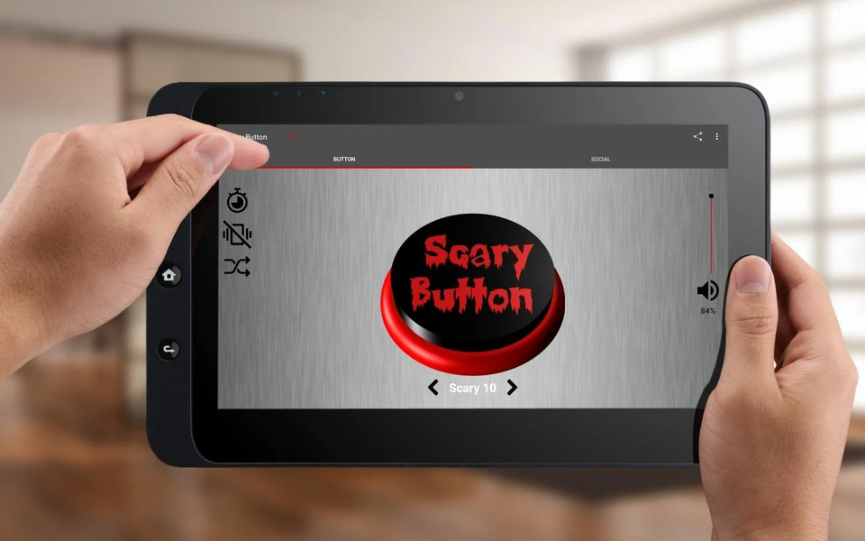 Scary Sounds Button - Image screenshot of android app