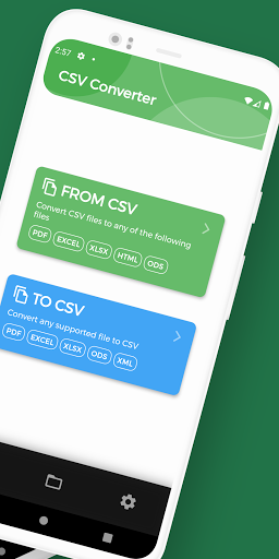 CSV Converter, Convert CSV to - عکس برنامه موبایلی اندروید