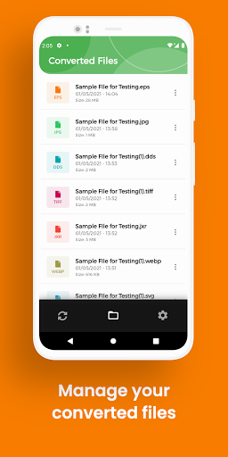 EPS Converter, Convert EPS to - عکس برنامه موبایلی اندروید