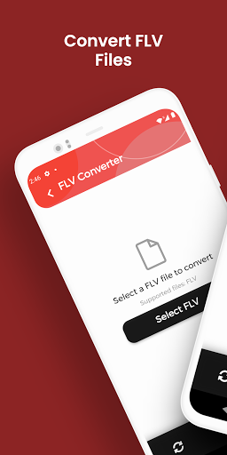 FLV Converter, Convert FLV to - Image screenshot of android app