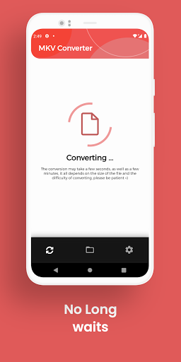 MKV Converter, Convert MKV to - عکس برنامه موبایلی اندروید