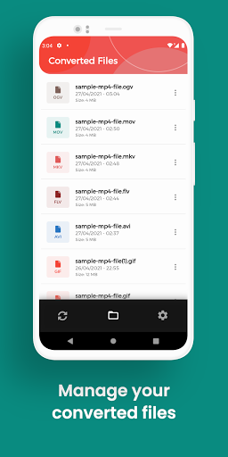 MOV Converter, Convert MOV to - عکس برنامه موبایلی اندروید