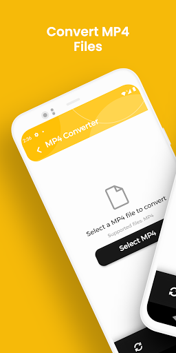 MP4 Converter, Convert MP4 to - Image screenshot of android app