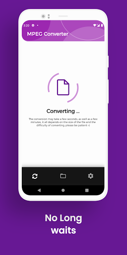 MPEG Converter, Convert MPEG t - عکس برنامه موبایلی اندروید