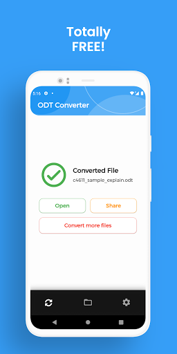 ODT Converter, Convert ODT to - عکس برنامه موبایلی اندروید