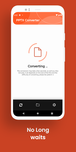 PPTX Converter, Convert PPTX t - Image screenshot of android app