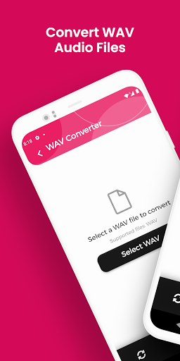 WAV Converter, Convert WAV to - Image screenshot of android app