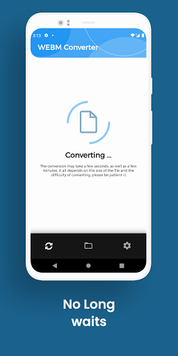WEBM Converter, Convert WEBM t - عکس برنامه موبایلی اندروید
