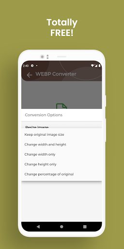 WEBP Converter, Convert WEBP t - عکس برنامه موبایلی اندروید
