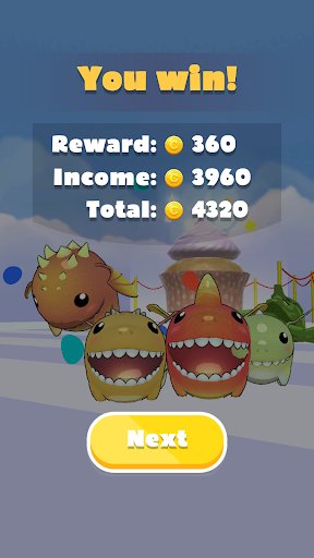 Dragon Rush 3D: Merge and Run - Image screenshot of android app