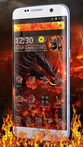 Fire Dragon Legend Launcher - Image screenshot of android app