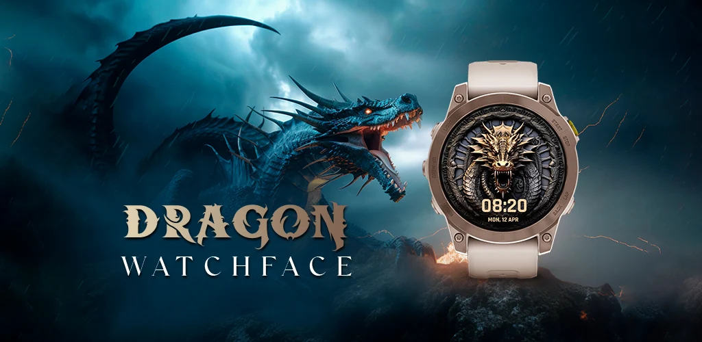 Dragon Watchfaces: Wear OS - Image screenshot of android app