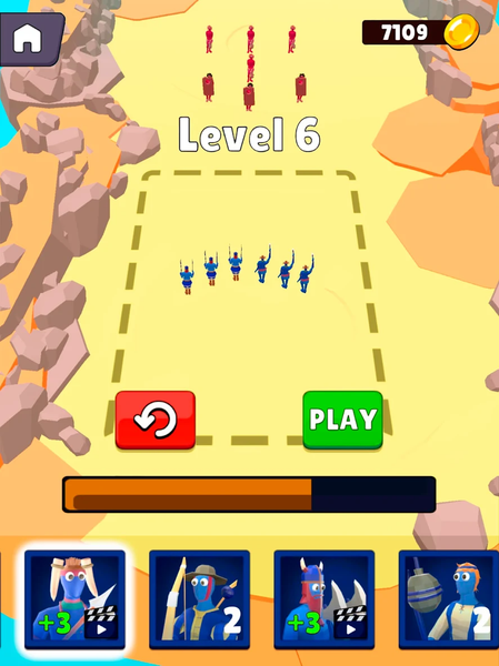 Draw Battle Simulator: Legions - عکس برنامه موبایلی اندروید