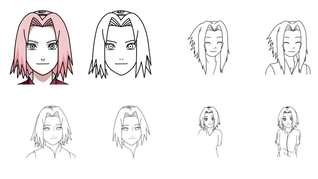 How to draw Sakura Tutorial - Image screenshot of android app