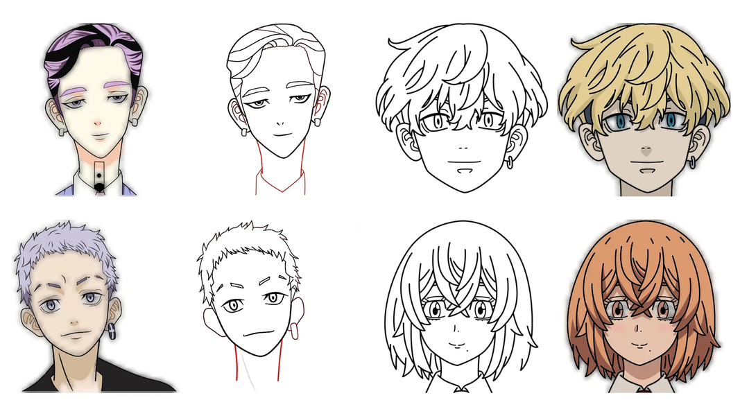 Draw Anime Tokyo Revengers - عکس برنامه موبایلی اندروید