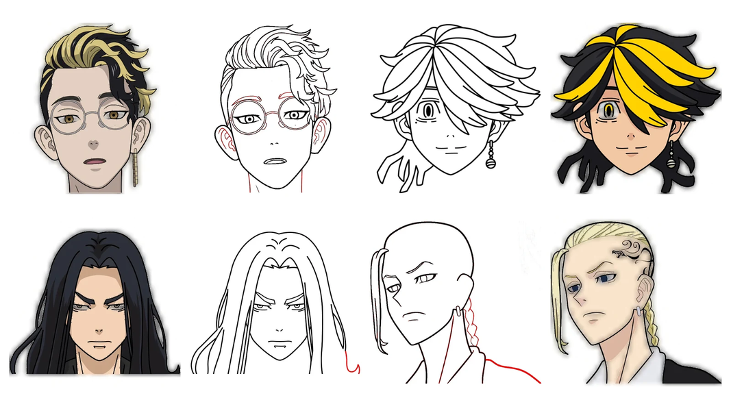 Draw Anime Tokyo Revengers - عکس برنامه موبایلی اندروید