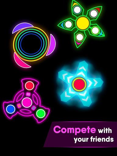 Draw Finger Spinner - Gameplay image of android game