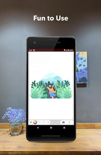Sketchbook : Paint, Sketch and - Image screenshot of android app