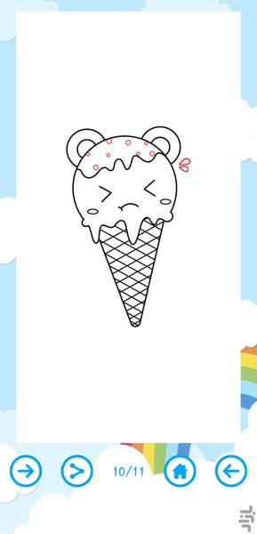 آموزش نقاشی به کودکان - Gameplay image of android game