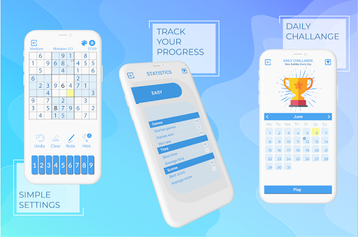 Sudoku - Classic Logic Puzzles - Gameplay image of android game