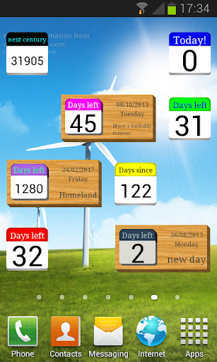 Days  Left (countdown timer) - عکس برنامه موبایلی اندروید