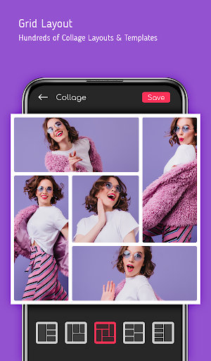 Photo Collage Maker, Foto Grid - عکس برنامه موبایلی اندروید