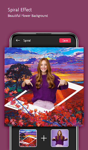 Photo Collage Maker, Foto Grid - Image screenshot of android app