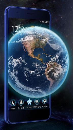 3D Dreamy Earth Natural Theme - Image screenshot of android app