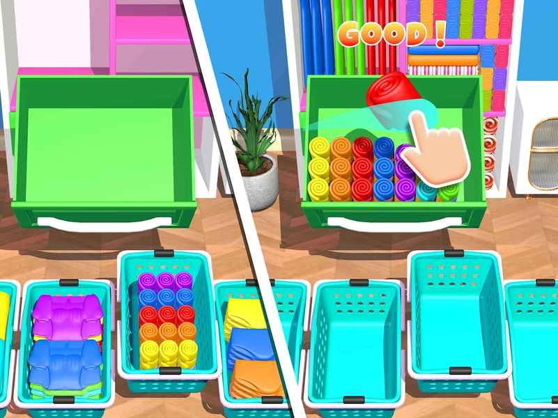 Restock Closet Organizer Games - عکس برنامه موبایلی اندروید