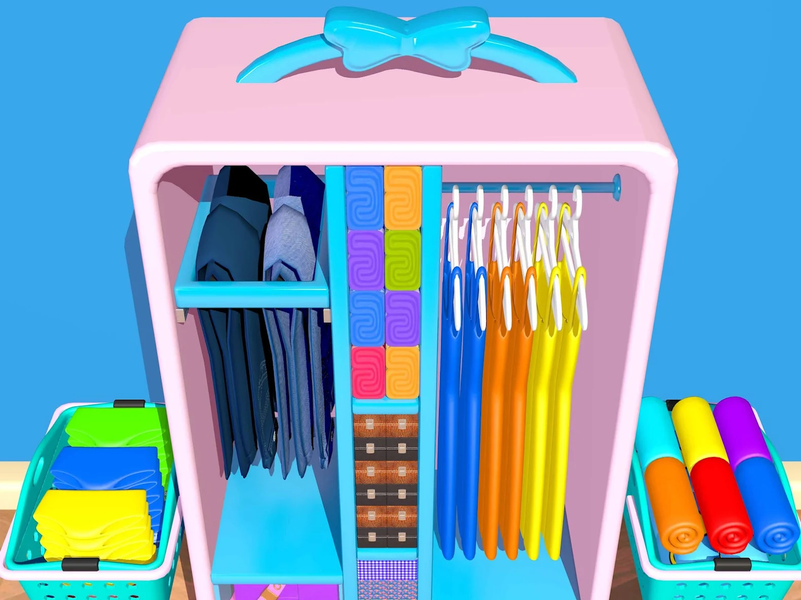 Restock Closet Organizer Games - عکس برنامه موبایلی اندروید