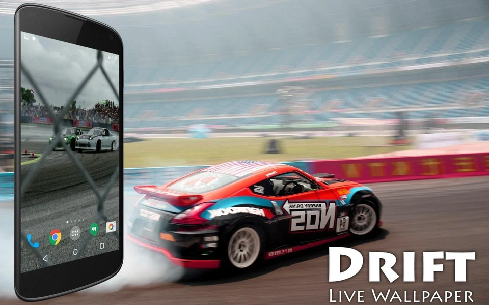 Drift Live Wallpaper - Image screenshot of android app