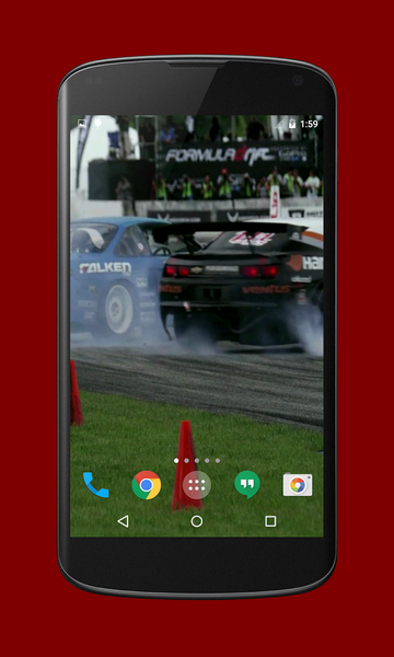 Drift Live Wallpaper - Image screenshot of android app