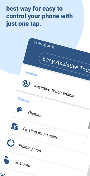 Easy Assistive Touch-EazyTouch - عکس برنامه موبایلی اندروید