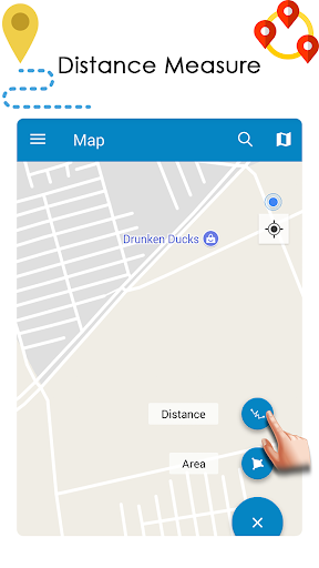 Map Area Calculator - عکس برنامه موبایلی اندروید