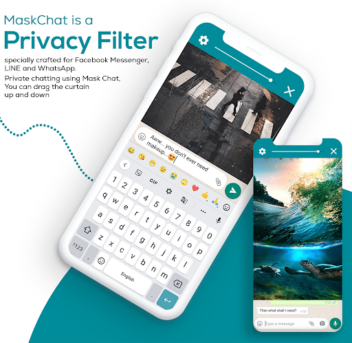 Mask chat - Hides Chat - Image screenshot of android app