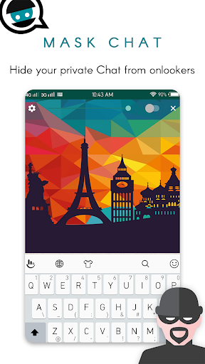 Mask chat - Hides Chat - Image screenshot of android app
