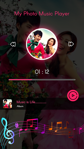 My Photo Music Player - Image screenshot of android app