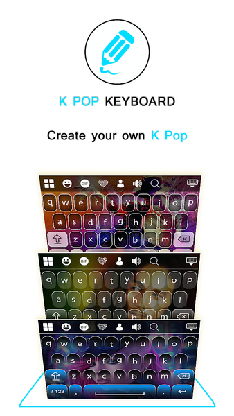 Kpop Keyboard - Image screenshot of android app