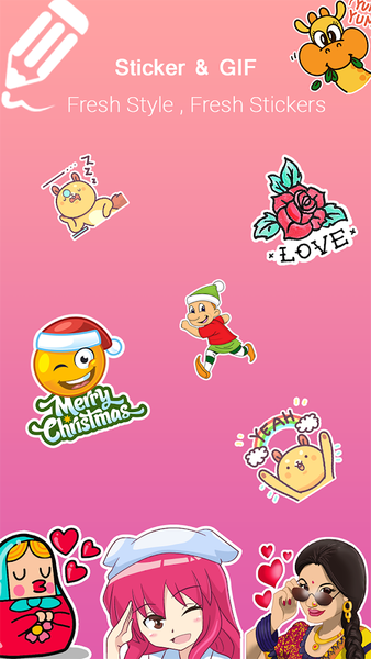 Sparkling Heart Keyboard - Image screenshot of android app