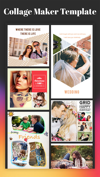 Quick Photo Grid- Collage Grid - Image screenshot of android app