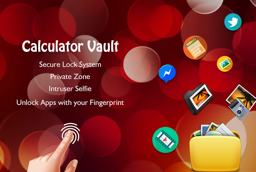 Calculator Lock - Video Vault - عکس برنامه موبایلی اندروید