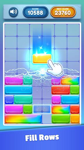 Block Puzzle Sliding - Gameplay image of android game