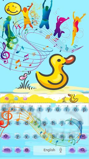 Drops Music Duck Keyboard - Image screenshot of android app